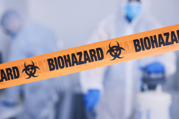 Professional Infectious Disease Decontamination technician working in Fairless Hills, PA